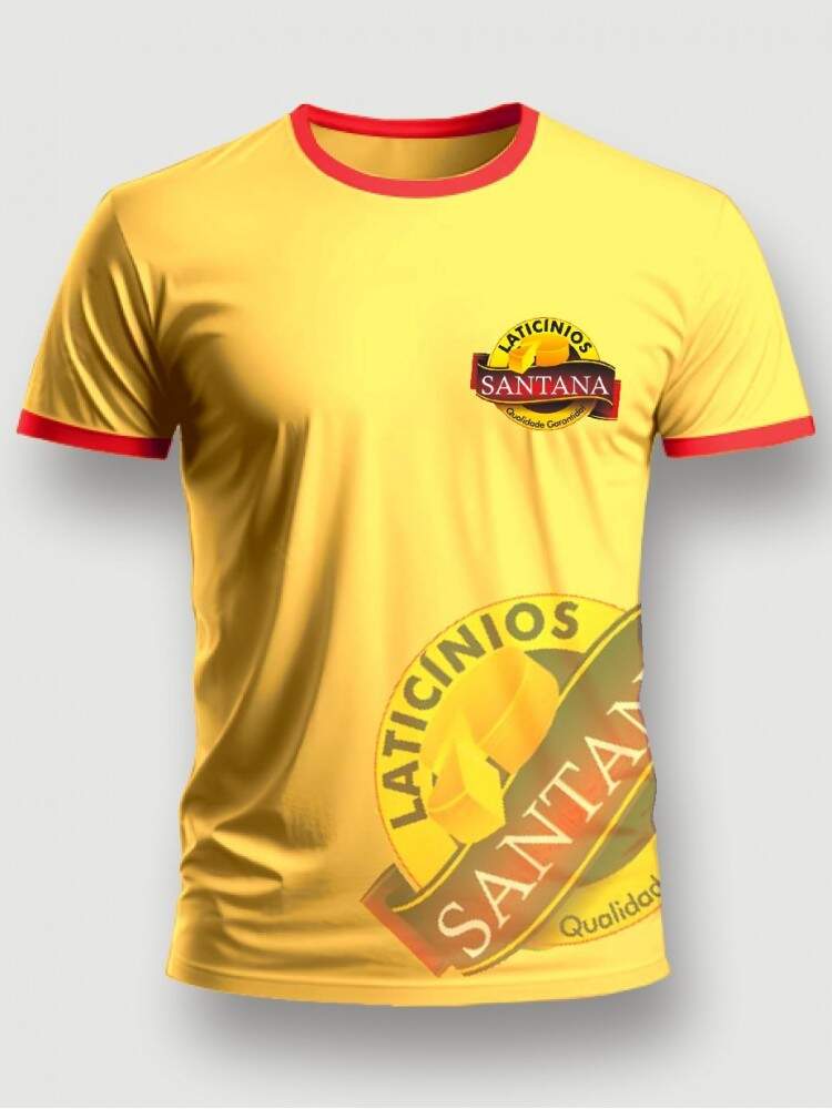 Camiseta personalizada impressão total frente e costas - MOD 08