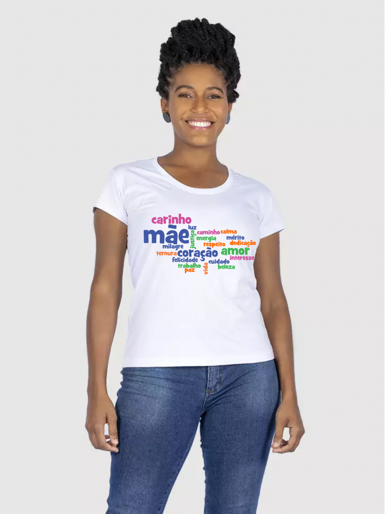 Camiseta personalizada Dia das Mães MOD01