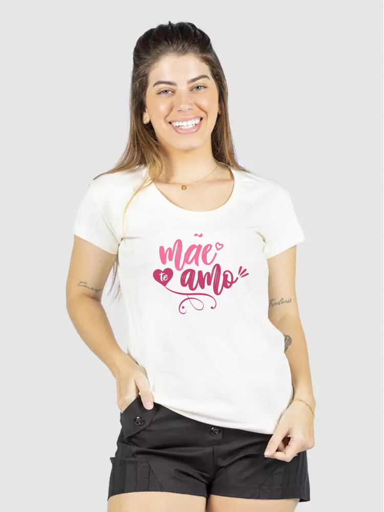 Camiseta personalizada Dia das Mães MOD07