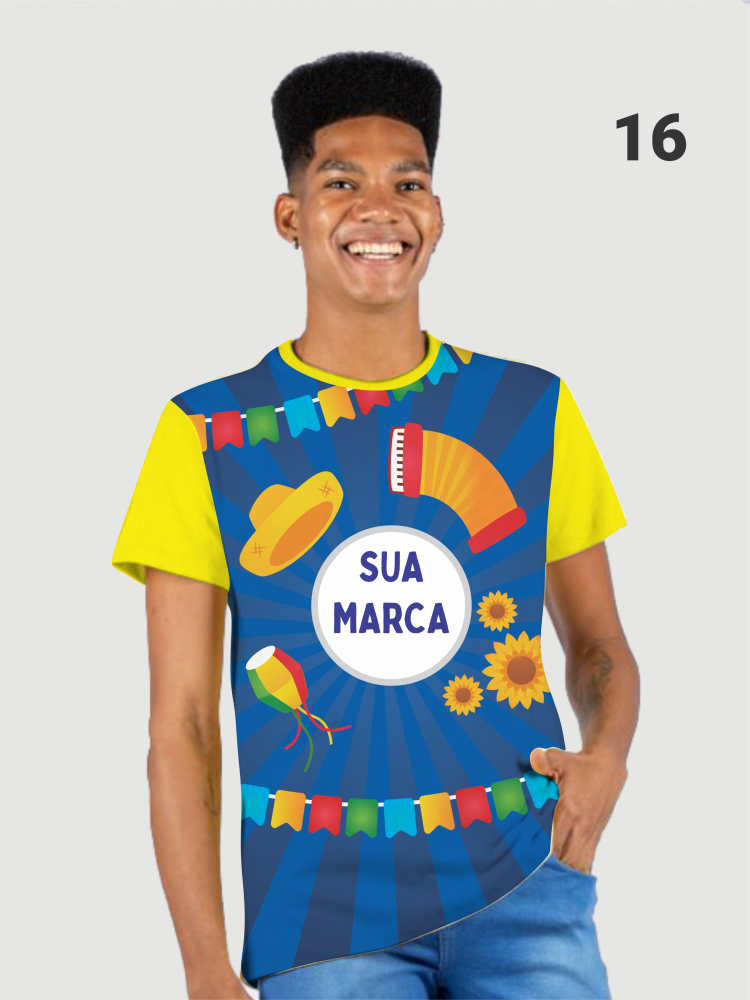 Camiseta São João modelo pronto 16