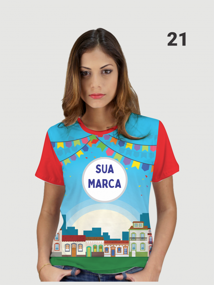 Camiseta São João modelo pronto 21