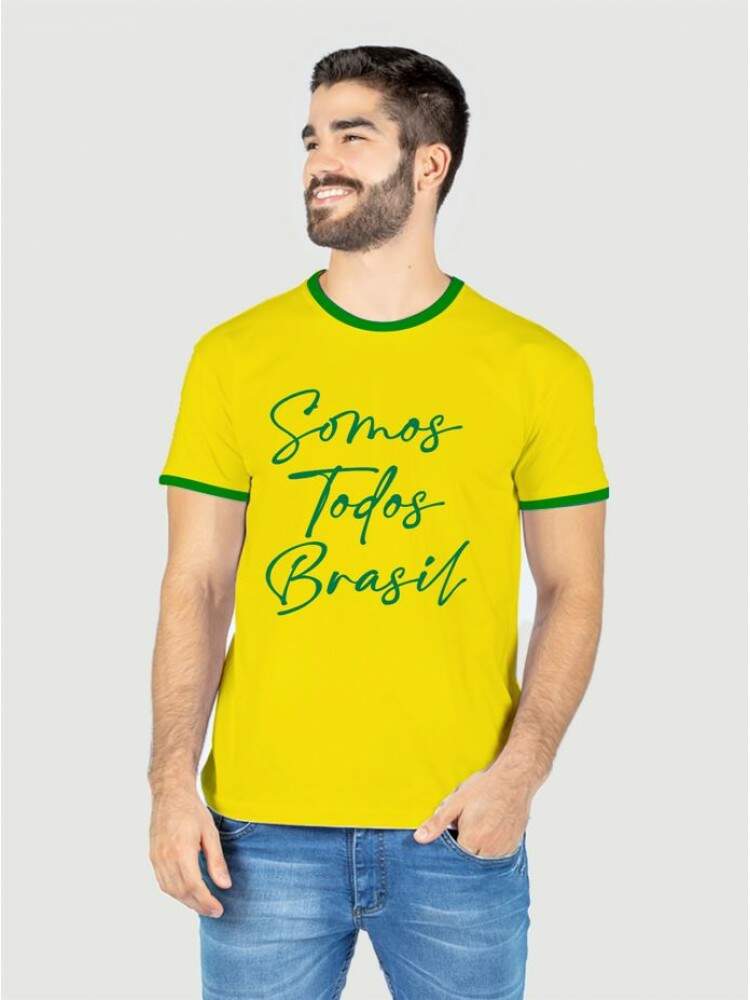 Camiseta Brasil - Somos Todos Brasil