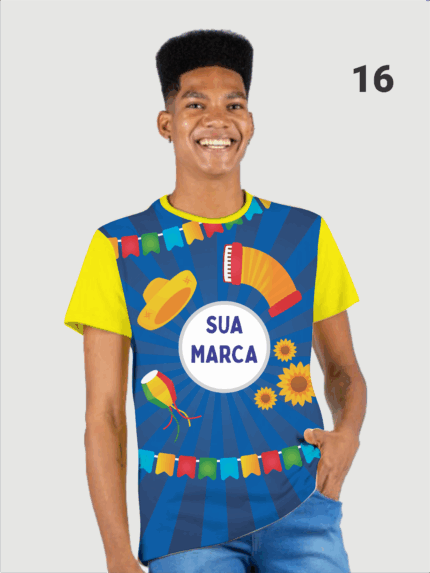 Camiseta São João modelo pronto 16
