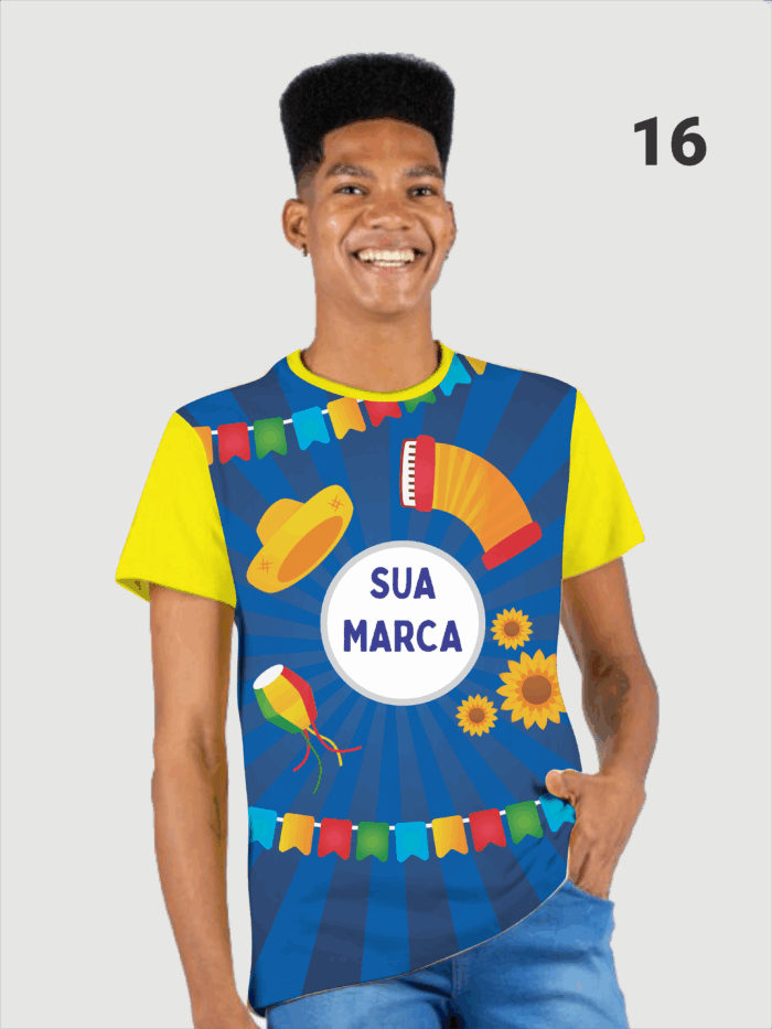 Camiseta São João modelo pronto 16 - Imagem 1