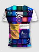 Camiseta personalizada impressão total frente e costas - MOD 19 - Imagem 2