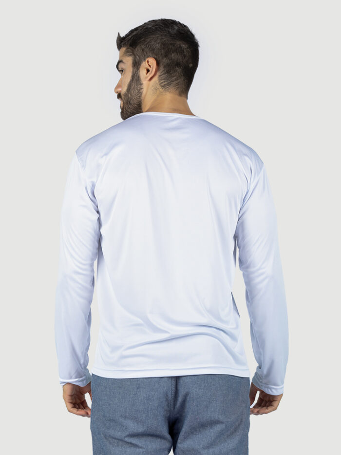 Camisa manga longa personalizada impressão localizada - Imagem 2