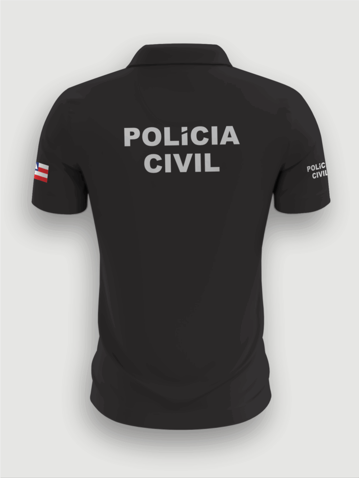 Camisa polo impressão localizada frente, mangas e costa - MOD 12 - Imagem 2