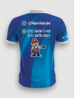 Camisa polo impressão total frente, costa e mangas - MOD 03 - Imagem 2