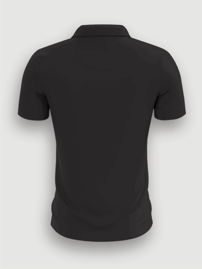 Camisa polo impressão localizada em ambos os peitos e costa lisa - MOD 02 - Imagem 2