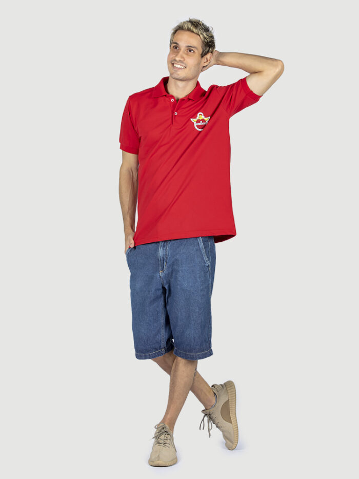 Camisa polo masculina personalizada impressão localizada - Imagem 2