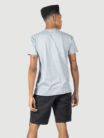 KIT 05 PEÇAS - CAMISETA 100% ALGODÃO PENTEADO CINZA - Imagem 2
