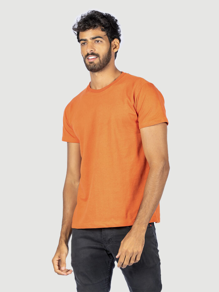 Camiseta algodão estonado FERRUGEM - Imagem 1