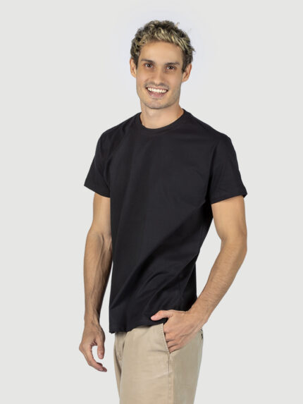 KIT 05 PEÇAS - CAMISETA 100% ALGODÃO PREMIUM PRETO