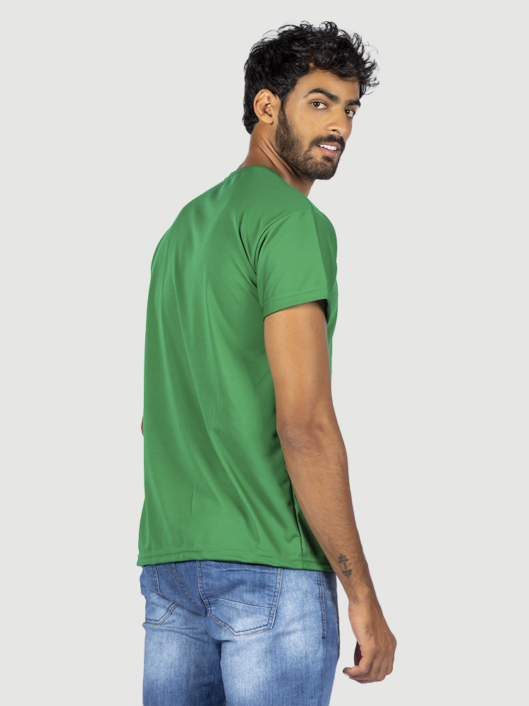 camiseta-helanca-poliester-verde-bandeira-lisa-revenda Camiseta lycrinha 100% poliéster VERDE BANDEIRA - Imagem 1