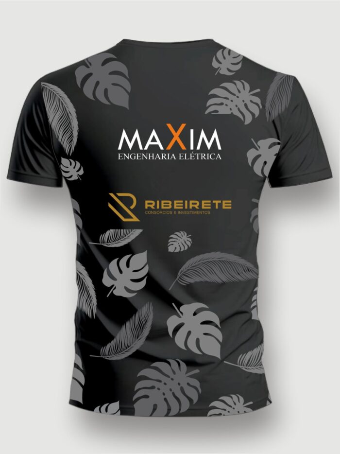 Camiseta personalizada impressão total frente e costas - MOD 17 - Imagem 2