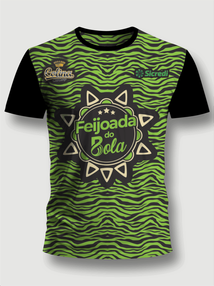 Camiseta personalizada impressão total frente e costas - MOD 18 - Imagem 1
