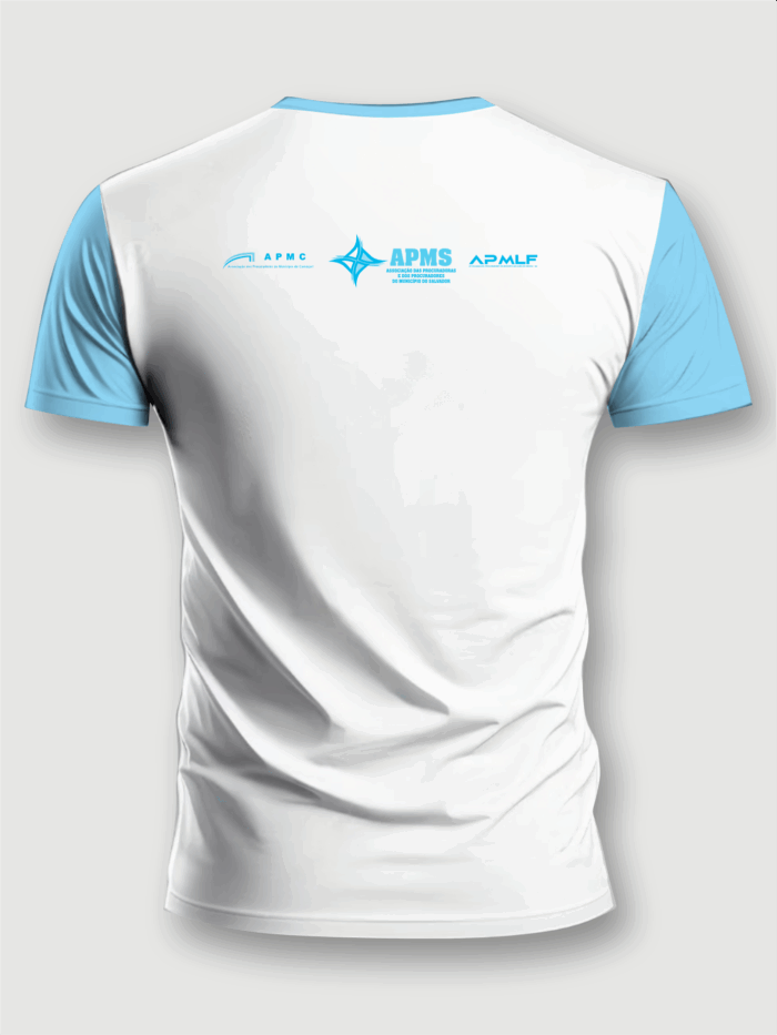 Camiseta personalizada impressão localizada frente e costas - MOD 23 - Imagem 2