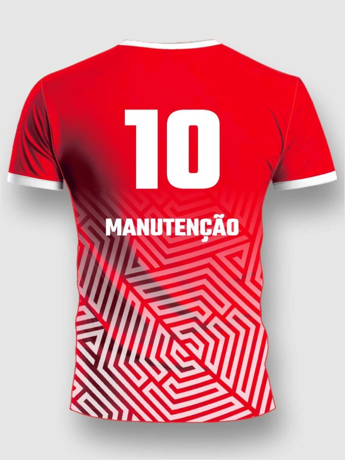 Camiseta personalizada impressão total frente e costas - MOD 18 - Imagem 2