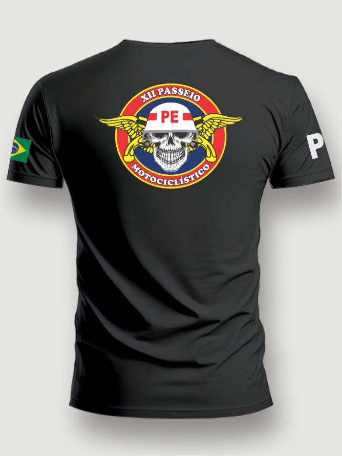 Camiseta personalizada impressão localizada frente e costas - MOD 21 - Imagem 2