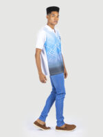 Camisa polo masculina personalizada impressão total - Imagem 2