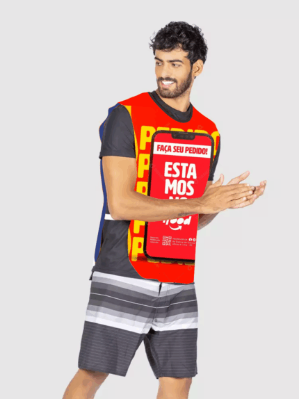 Colete personalizado impressão total MOD08