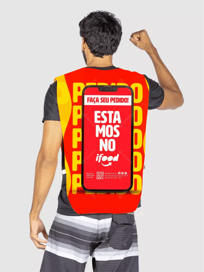 Colete personalizado impressão total MOD08 - Imagem 2