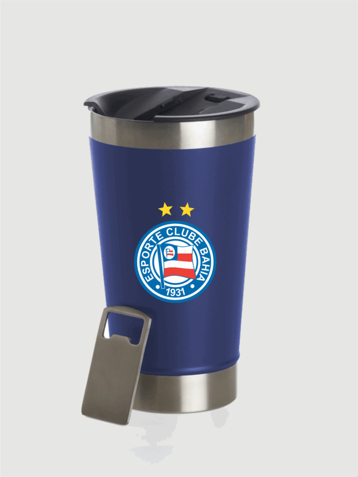 Copo Térmico com abridor 500ml - Imagem 1