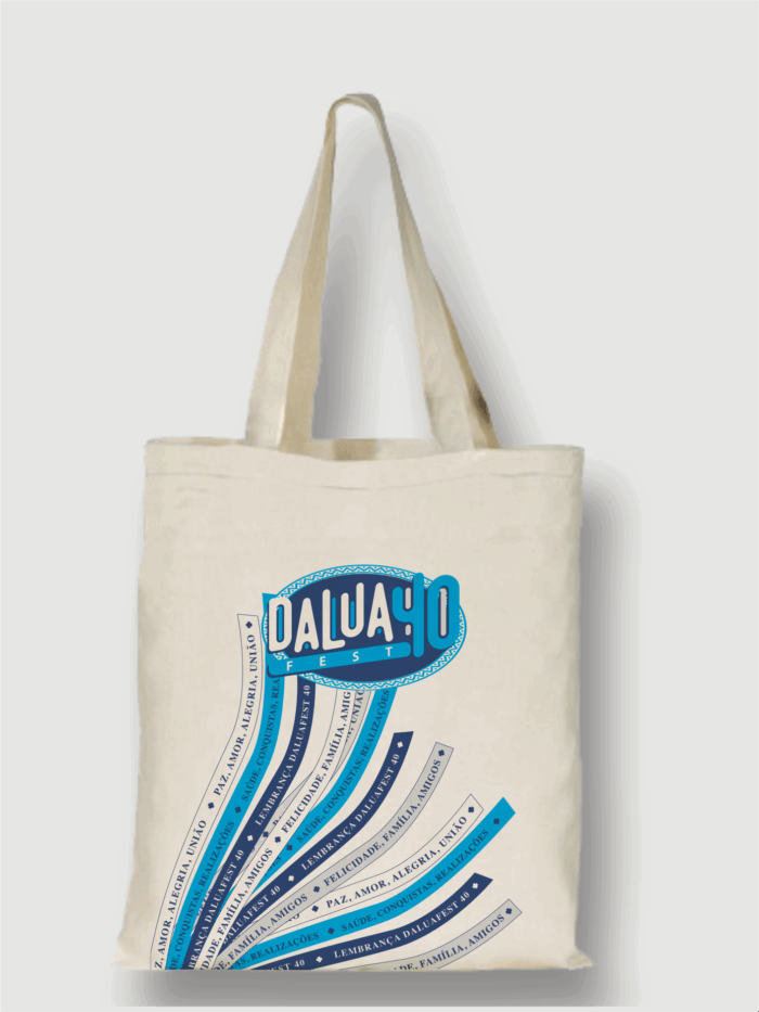 Ecobag impressão total frente e verso 35x40cm - MOD 04 - Imagem 2