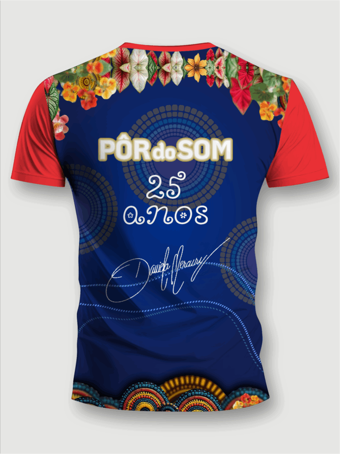 Camiseta personalizada impressão total frente e costas - MOD 23 - Imagem 2