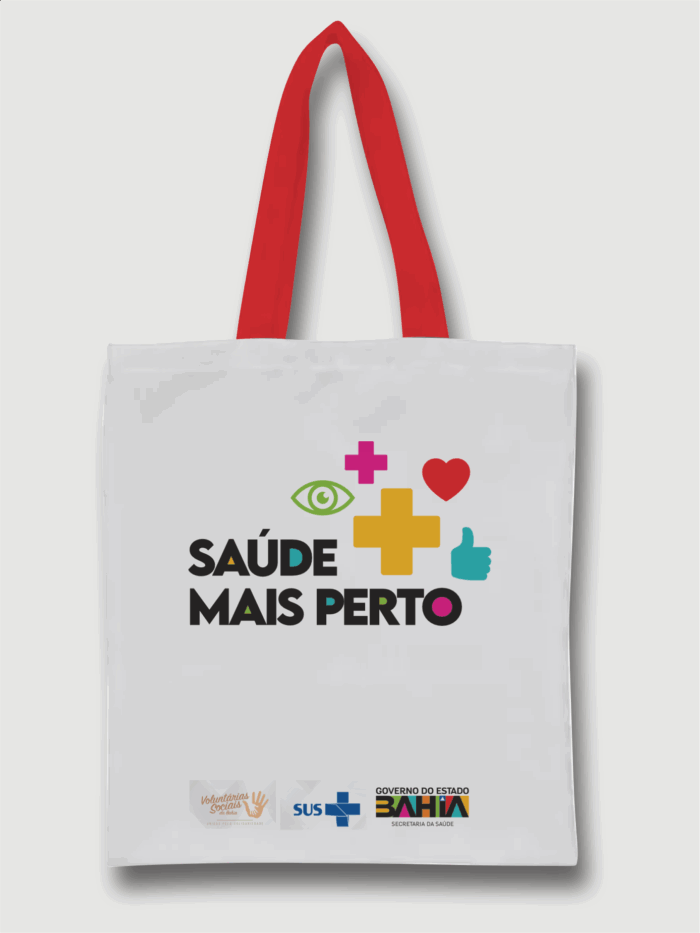 Ecobag impressão localizada frente 35x40cm - MOD 13 - Imagem 1