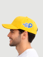 Boné personalizado modelo americano amarelo canário